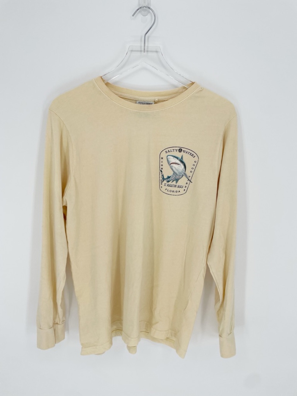 St. Augustine Florida Beach Graphic Logo Long Sleeve Shirt